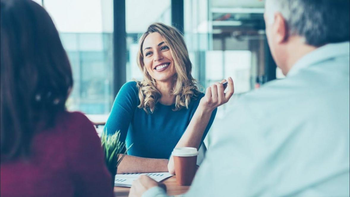 Teammitglied während der Kursdurchführung